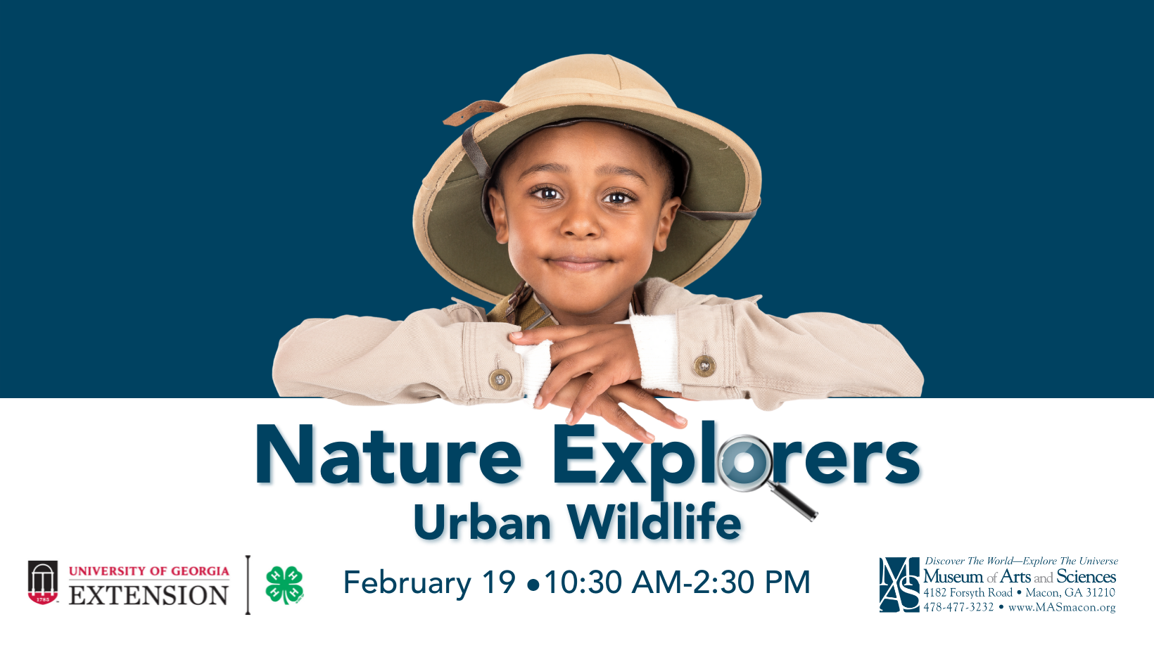 Nature Explorers Urban WildlifeMuseum of Arts and Sciences