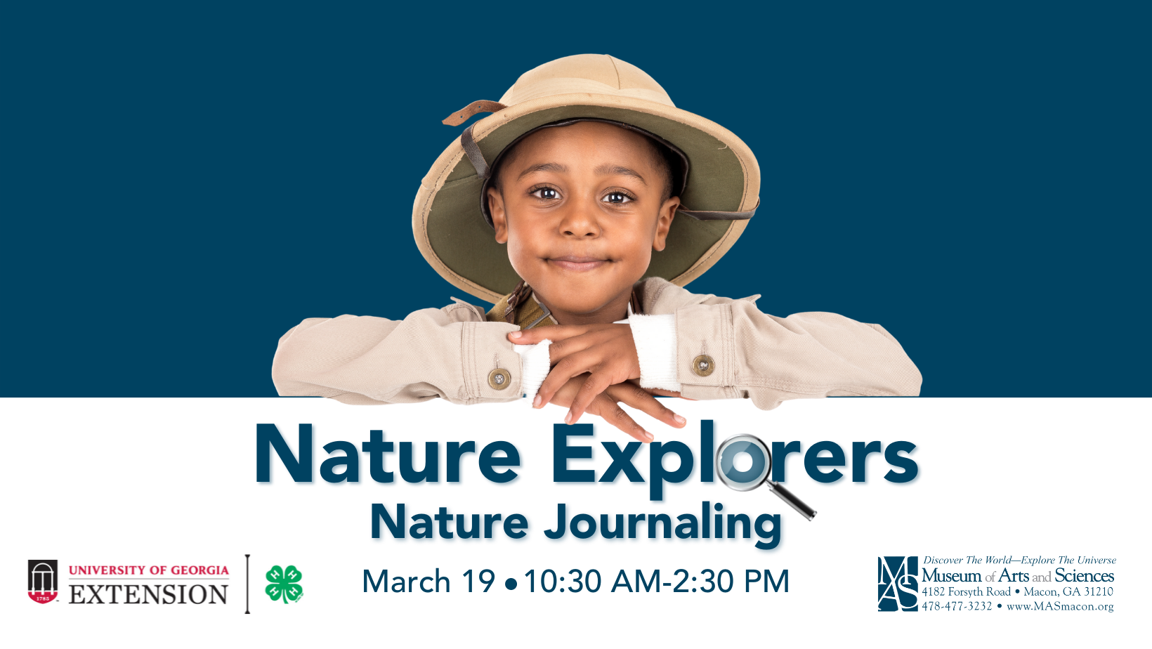 Nature Explorers Nature JournalingMuseum of Arts and Sciences